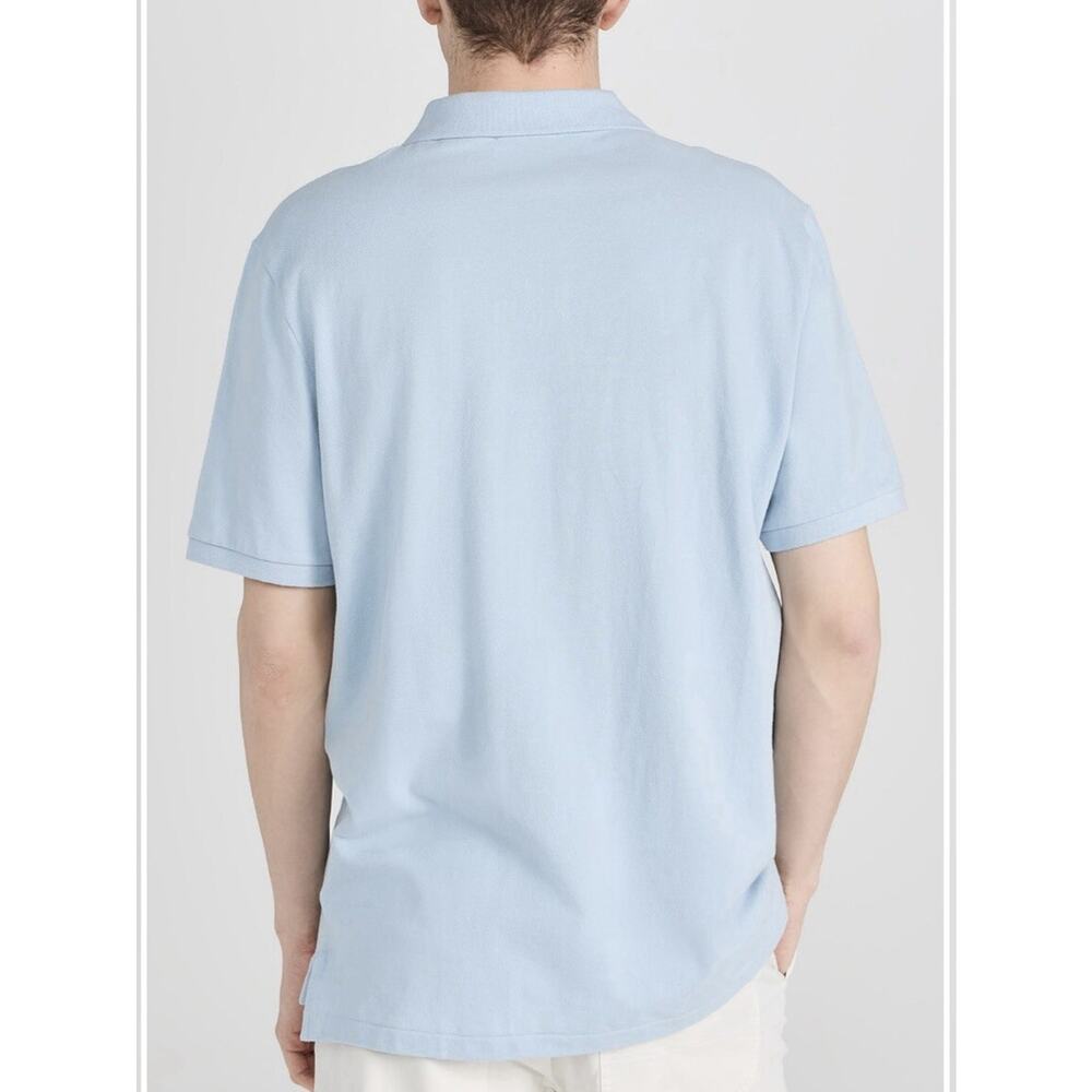 Polo Ralph Lauren~MENS Classic Short Sleeve Shirt Collared~Preppy~XXL~Logo blue - Picture 3 of 13